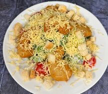 Цезарь с креветкой 