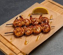 Тигровые креветки гриль