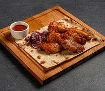 Крылья на мангале