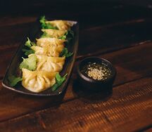 Пельмени со свининой и креветкой