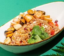 Тяхан с морепродуктами