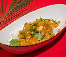 Рис с курицей карри