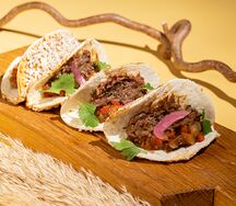 Тако с говядиной