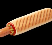 Френч-дог с сосиской куриная гриль