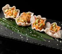 Тартар из лосося