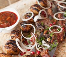 Шашлык из баранины на кости