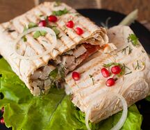 Шаурма в лаваше