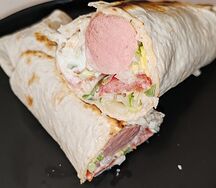 Хот-дог в лаваше
