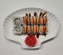Острый ролл тигровая креветка