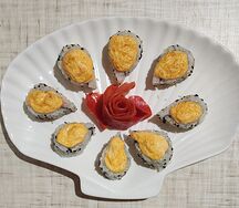 Запечённый капля краб