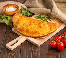 Чебурек с говядиной и свининой