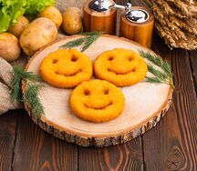 Картофельные смайлики  