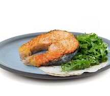 Стейк из семги