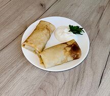 Блины с мясом 