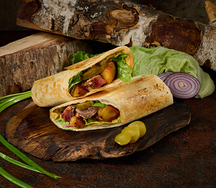 Тортилья с мясом говядины