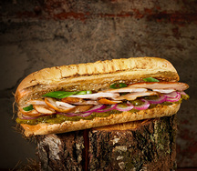 Хот-дог со свининой