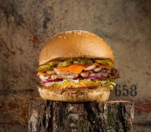 Бургер со свининой