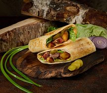 Тортилья с мясом ягненка