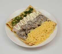 Блин большой с бужениной
