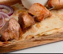 Шашлык из cвинoй шейки