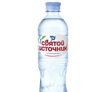 Вода Святой источник негазированная