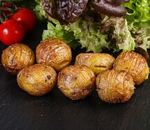 Картофель на мангале