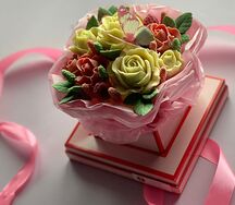 Букет из шоколадных роз