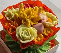 Букет роз из шоколада мини