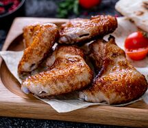 Шашлык из куриных крыльев