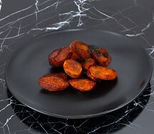 Картофель бейби на углях