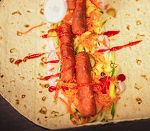 Двойной хот-дог гриль