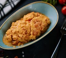 Яичница с помидорами