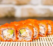 Ролл Калифорния Оранжевый