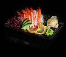 Сашими с креветкой