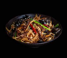 Wok лапша удоны с говядиной