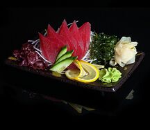 Сашими с тунцом