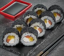 Ролл чёрная жемчужина