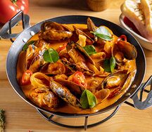 Соте из морепродуктов