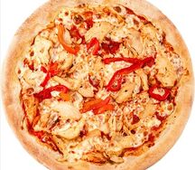 Пицца с курицей