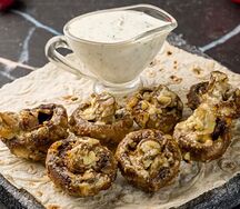 Грибы на мангале