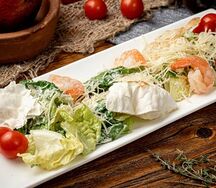 Цезарь с креветками