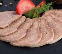 Говяжий язык с хреном