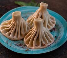 Хинкали с бараниной