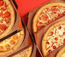 Пицца Ветчина-перец-сыр