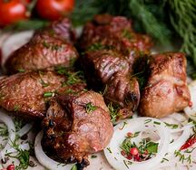 Шашлык из мякоти баранины