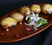 Картофель на углях