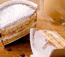 Мини-тортик банан-шоколад