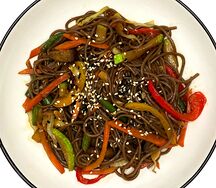 Яки соба с овощами