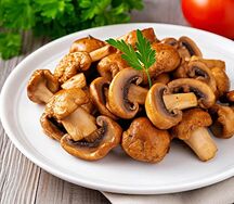 Грибы маринованные в шаурму