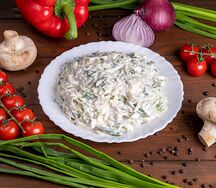 Салат с капустой Весна